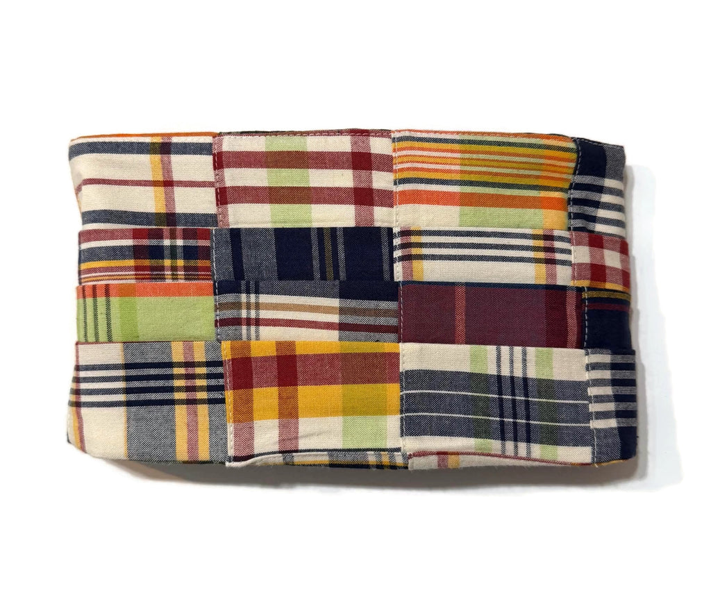 Men’s Patchwork Plaid Cummerbund and Bow Tie Set | Classic Madras Formalwear for Weddings, Proms & Black-Tie Events.