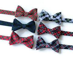 Tartan Plaid Bow Tie