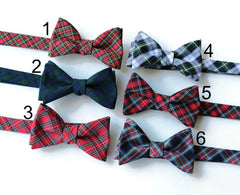 Tartan Plaid Bow Tie