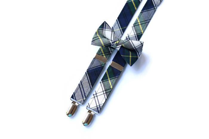 Gordon Tartan Suspenders - Boys