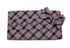 Black & Red Tartan Plaid Cummerbund & Bow Tie