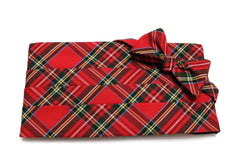 Stewart Tartan Plaid Cummerbund & Bow Tie