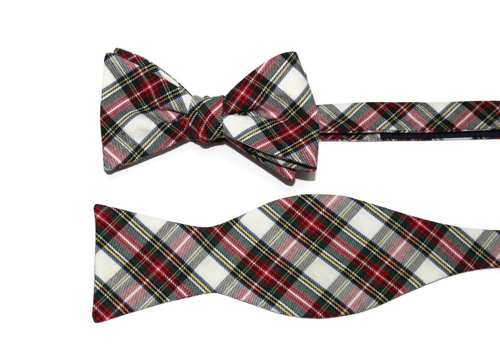 Men’s Dress Stewart Plaid Cummerbund and Bow Tie Set | Classic Tartan Formalwear for Weddings, Proms & Black-Tie Events