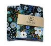 Blue Garden Party Floral Pocket Square (Mens)