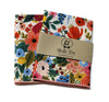 Cream Garden Party Floral Pocket Square (Mens)