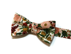 Garden Party Petite Floral Bow Tie - Boys