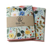 Mint Strawberry Fields Floral Pocket Square (Mens)