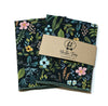 Navy Amalfi Floral Pocket Square (Mens)