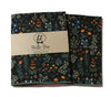 Black Menagerie Garden Floral Pocket Square (Mens)