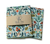 MInt Metallic Wildwood Floral Pocket Square (Mens)