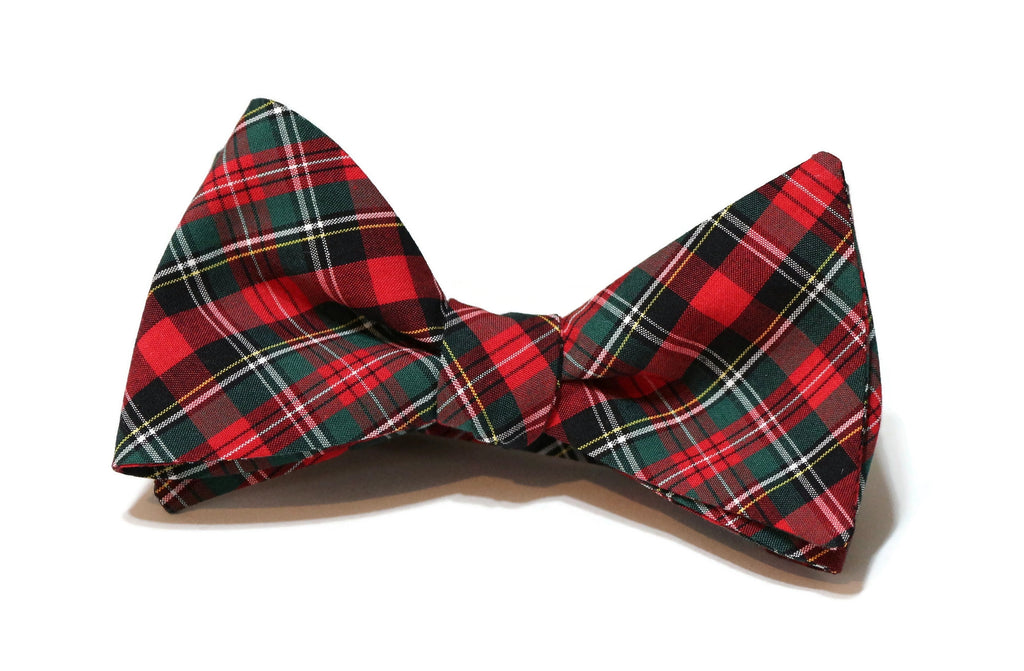 Hunter & Red Tartan Plaid Bow Tie