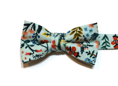 Wildwood Metallic Floral Bow Tie - Boys