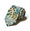 Cream Verte Floral Necktie