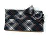Navy, Green, & Red Tartan Plaid Cummerbund & Bow Tie