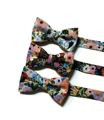 Garden Party Petite Floral Bow Tie - Boys