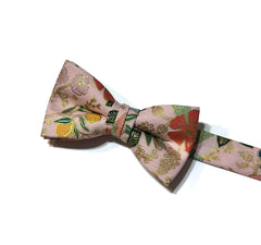 Metallic Colette Floral Bow Tie - Boys