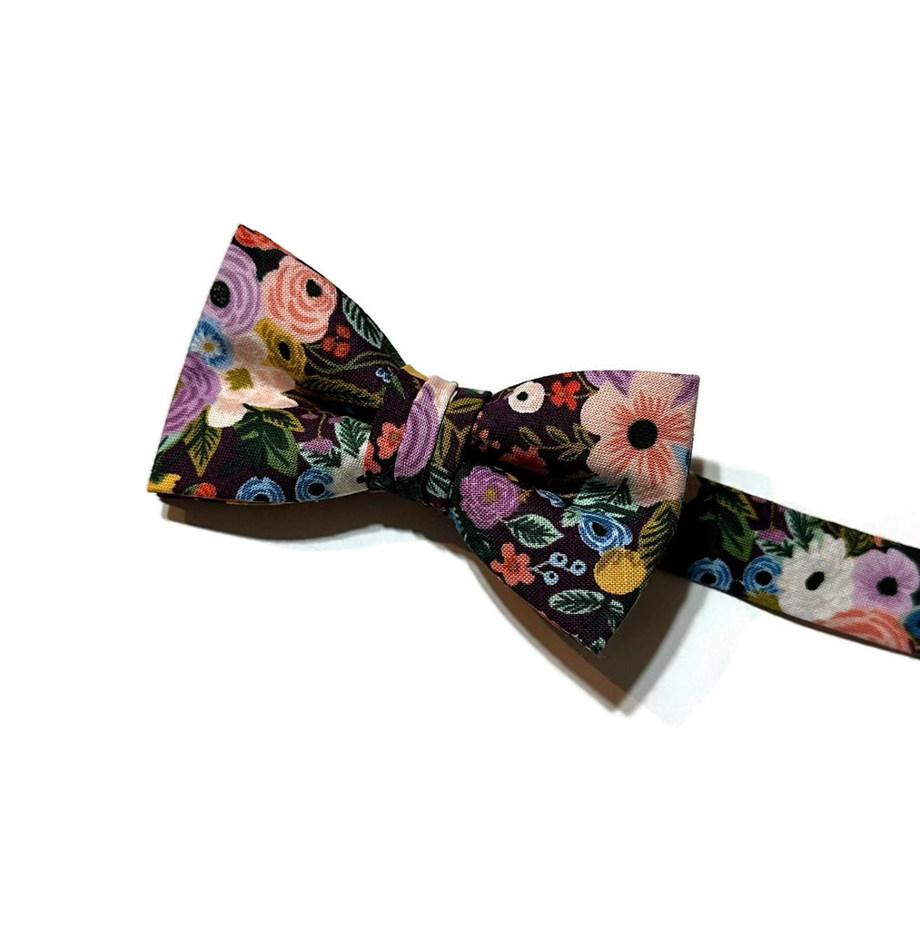 Garden Party Petite Floral Bow Tie - Boys