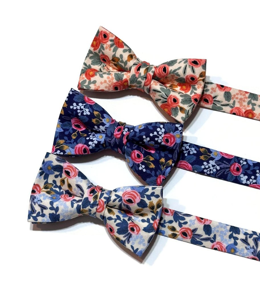 Rosa Floral Bow Tie - Boys