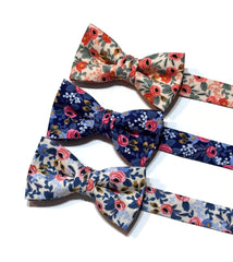Rosa Floral Bow Tie - Boys