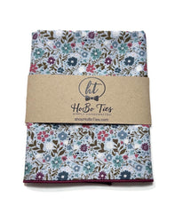 Happy Petals Floral Pocket Square (Mens)
