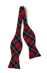 Carolina Tartan Plaid Bow Tie