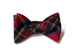 Carolina Tartan Plaid Bow Tie