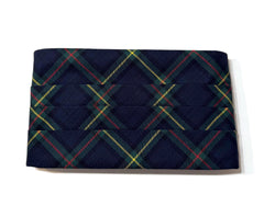 Men’s Navy & Green Plaid Cummerbund and Bow Tie Set | Classic Tartan Formalwear for Weddings, Proms & Black-Tie Events