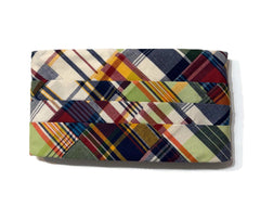 Men’s Patchwork Plaid Cummerbund and Bow Tie Set | Classic Madras Formalwear for Weddings, Proms & Black-Tie Events