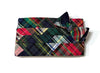 Patchwork Tartan Plaid Cummerbund & Bow Tie