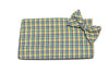 mardi gras cummerbund and bow tie set, tattersall purple green gold