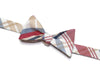 Red & Tan Newport Plaid Bow Tie - Boys (Self Tie)