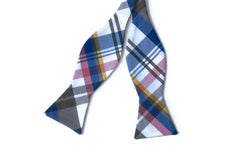 Royal & Gray Newport Plaid Bow Tie - Boys (Self Tie)