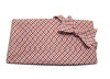 Orange & Purple Tattersall Cummerbund & Bow Tie