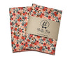 Peach Rosa Floral Pocket Square (Mens)