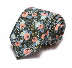 Hunter Rosa Floral Necktie
