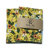 Yellow Birch Floral Pocket Square (Mens)