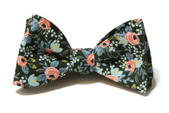 Hunter Rosa Floral Bow Tie